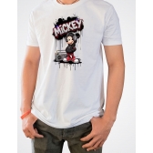Camiseta Mickey Street Style Grafite – Unissex Premium