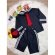 Conjunto Fantasia Infantil Azul Marinho Marinheiro Kiko
