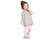 Meia Calça Bebê Várias Cores de Algodão Fofura - Preto