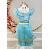 Fantasia Infantil Princesa Jasmine Luxo