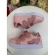 Tênis com Velcro Rosa Com Glitter Meninas