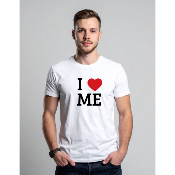 Camiseta “I Love ME” – Estilo Minimalista e Autoestima