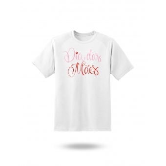 Camiseta Dia das Mães – Delicada Rosa e Vermelha