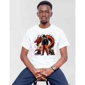 Camiseta Anime Guerreiro Dragão Streetwear – Premium 3D