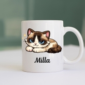 Caneca Gatinho com Nome – Presente Criativo para Amantes de Gatos