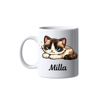 Caneca Gatinho com Nome – Presente Criativo para Amantes de Gatos