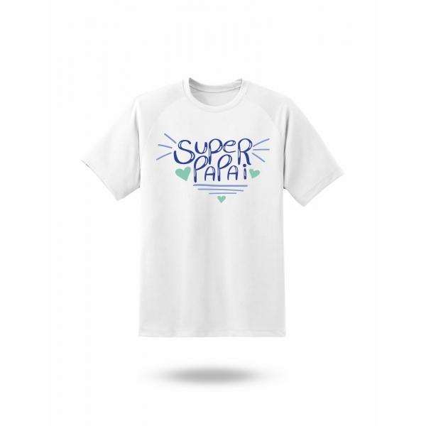Camiseta Dia dos Pais “Super Papai” – Presente Criativo
