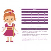 Bolero Infantil Marfim Soft Luxo Com Botão