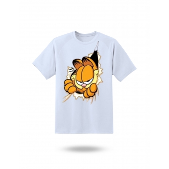 Camiseta Gato Divertido Estilo 3D – Premium