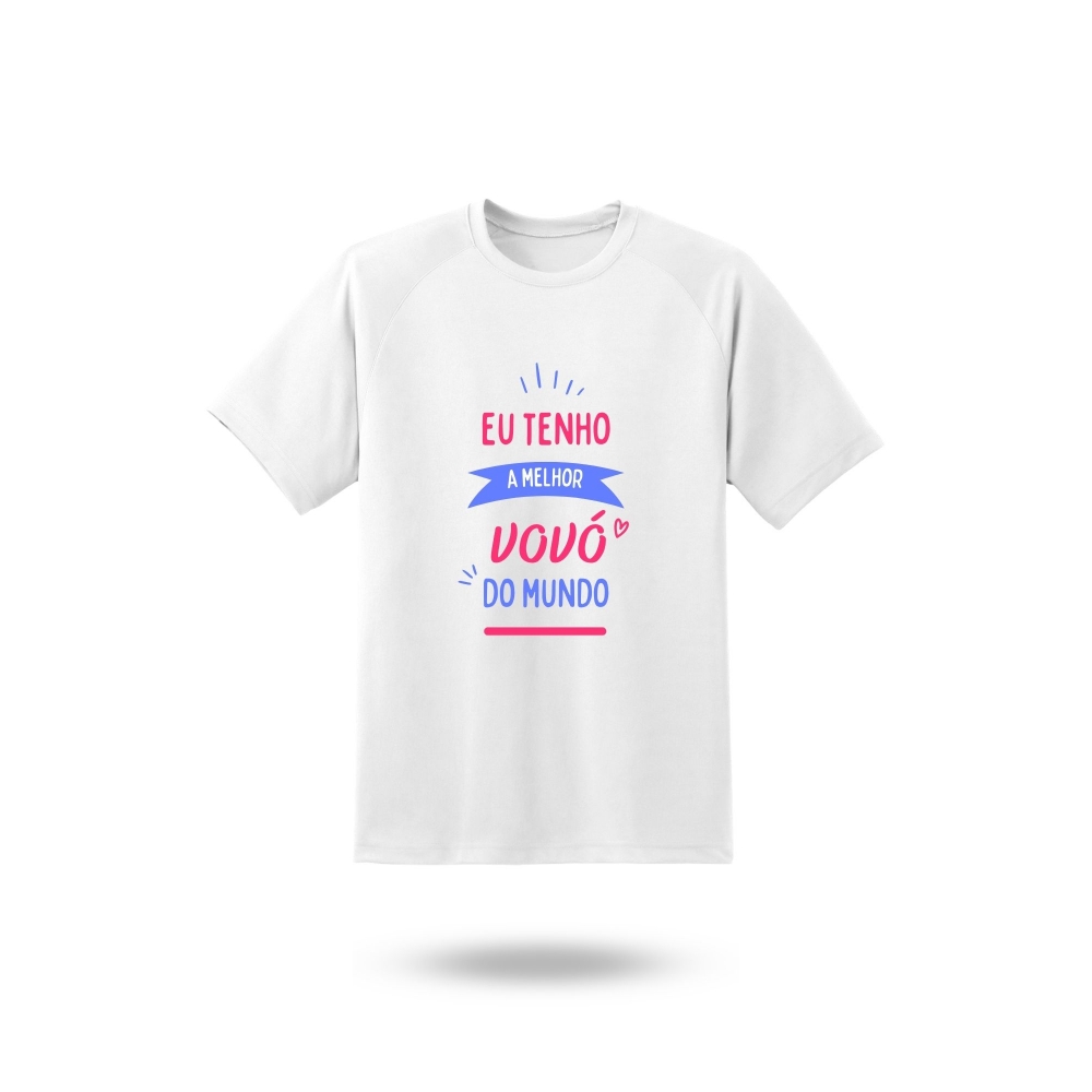 Camiseta Vovó – Eu Tenho a Melhor Vovó do Mundo