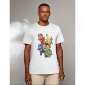 Camiseta Heróis Anime Style – Geek Unissex Premium