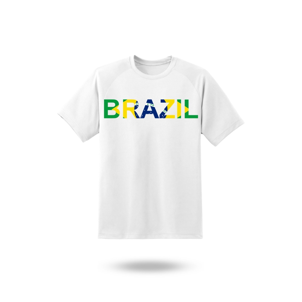 Camiseta Brasil Bandeira Premium Unissex