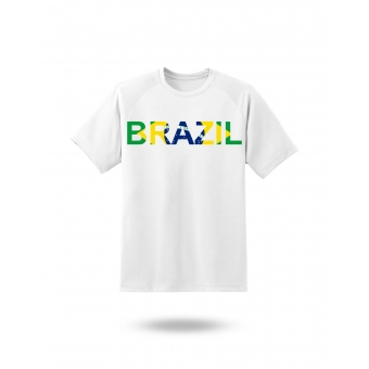 Camiseta Brasil Bandeira Premium Unissex