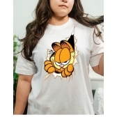 Camiseta Gato Divertido Estilo 3D – Premium