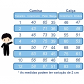 Conjunto Social Camisa Calça Gravata e Susp. Marfim