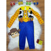 Fantasia Infantil Xerife Acompanha a Máscara de E.V.A.