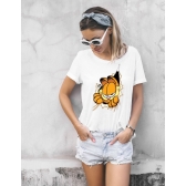 Camiseta Gato Divertido Estilo 3D – Premium