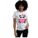 Camiseta Panda Fofo com Coração –  Cute Kawaii