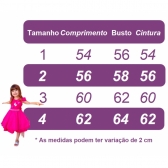 Vestido Infantil Vermelho C/ Renda Aplique Borboletas Flores