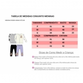 Conjunto Infantil Moletom Flanelado Off White Lilás Zíper Ursinho