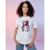Camiseta Girl Power Pop Fashion – T-Shirt Moderna Estilo Streetwear
