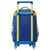 Mochila de Rodinhas Escolar Patrulha Canina Azul - Azul