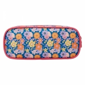 Kit Mochila Infantil Rodinhas + Estojo Duplo Minnie no Celular - Roxo