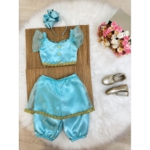 Fantasia Infantil Princesa Jasmine Luxo