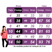 Conjunto Moleton Meninas Marsala Com Estampa Luxo