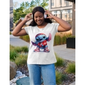 Camiseta Stitch Street Style – Estilo Urbano Exclusivo