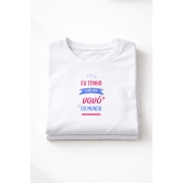 Camiseta Vovó – Eu Tenho a Melhor Vovó do Mundo